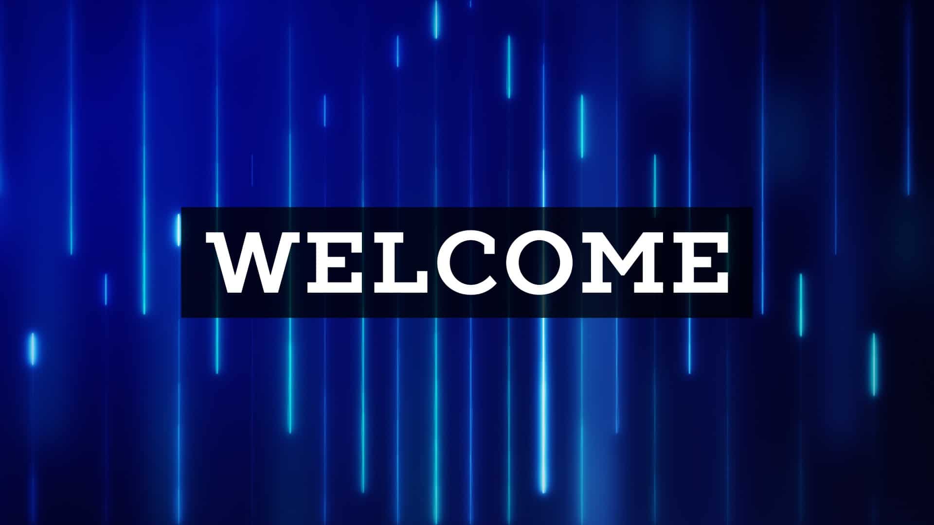 Welcome Banner